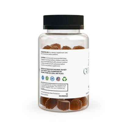 Zenlightful Wellness- ZEN GUMMIES- Sleep Well Gummies (60 Gummies)