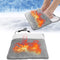 Electric Heater Foot Warmer USB Charging Power Saving Fleece Couple Warm Foot Cover Feet Heating Pads for Home Bedroom Sleeping